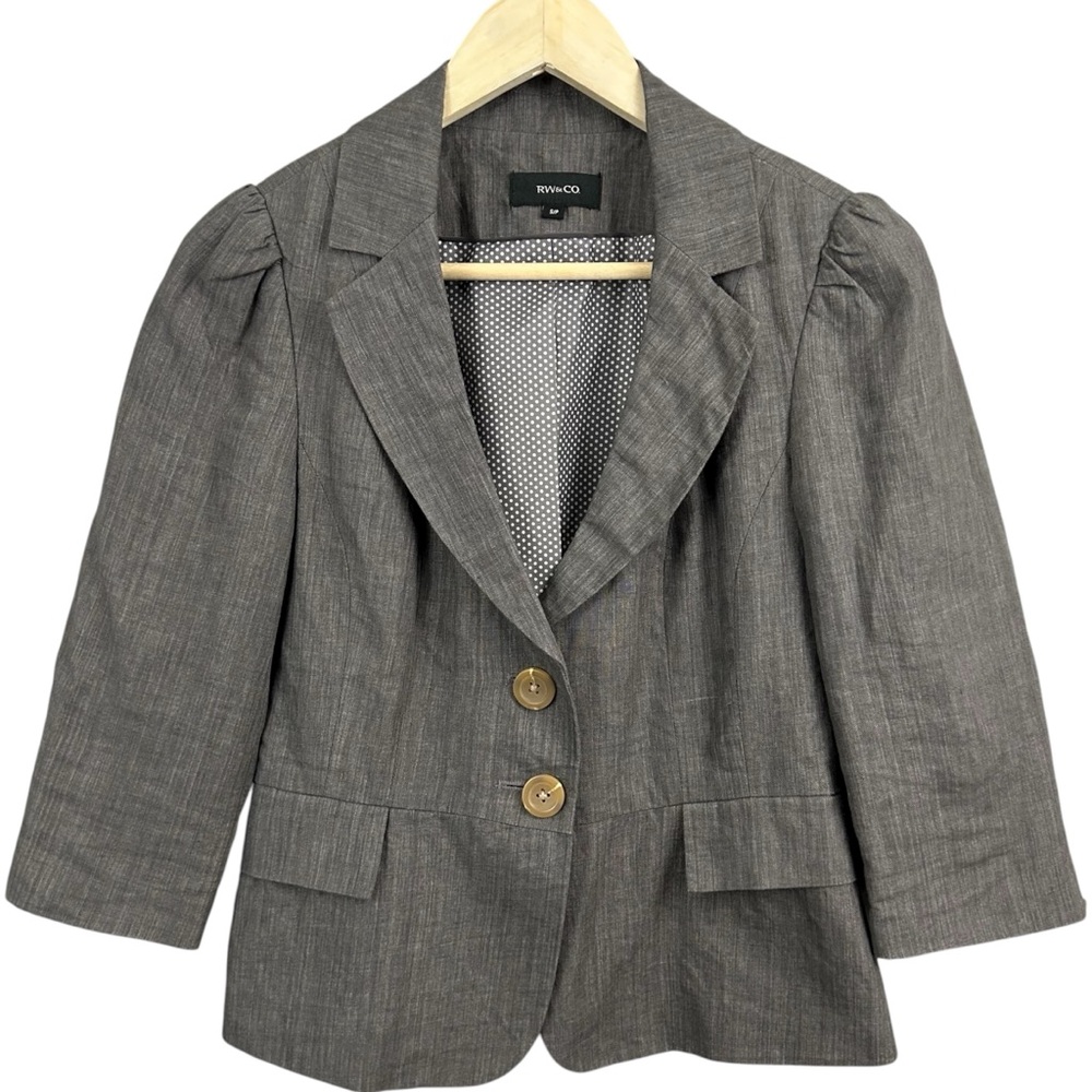 RW&CO. 100% Linen Blazer Size Small